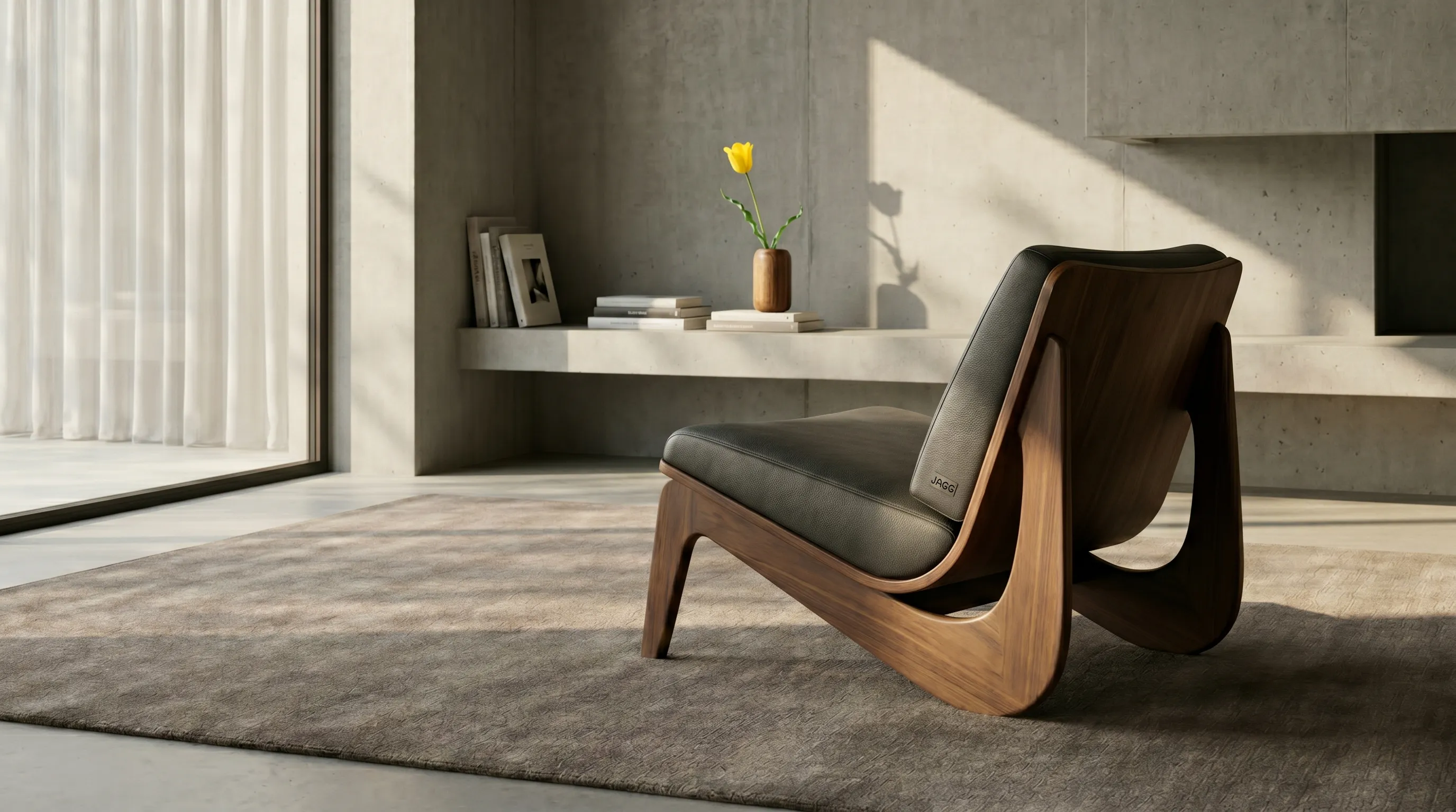 JAGG wooden chair detail