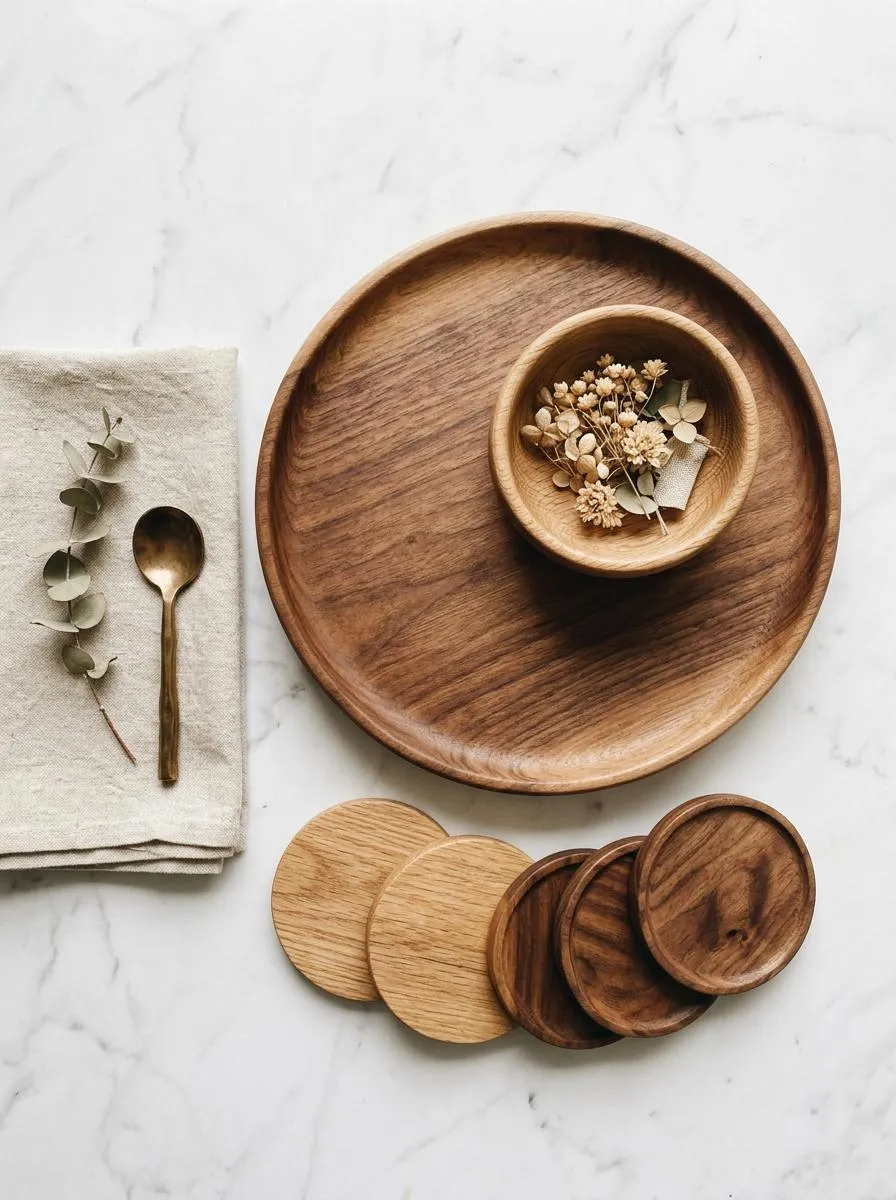 Desert Oak Serving Tray