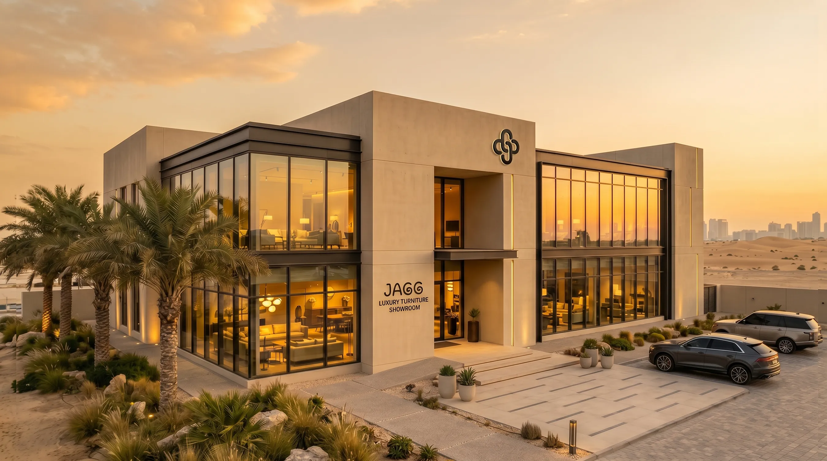 JAGG showroom exterior